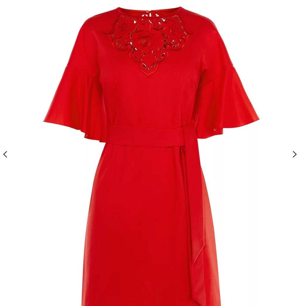 NWOT Karen Mullen Red Dress